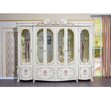 Шкаф-витрина 6-х дверный Венеция Классик (крем) Шкаф-витрина 6-х дверный Венеция Классик (крем)