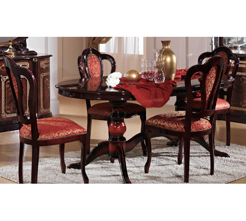 Обеденный стол раздвижной Роза (могано) Обеденный стол раздвижной Роза (могано)