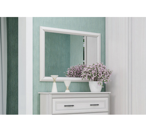 Зеркало навесное Неаполь Ясень анкор светлый