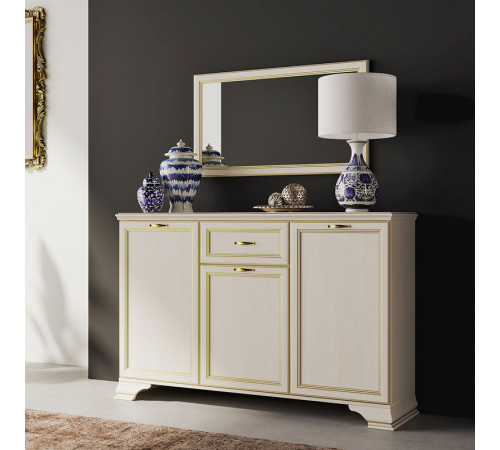 Комод Сиена (Бодега Белый) Комод Сиена (Бодега Белый)