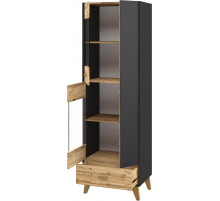 Шкаф комбинированный Сканди МН-036-10(графит)