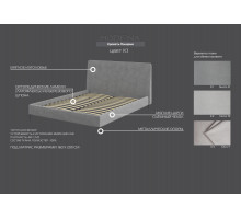 Мягкая кровать Палермо МН Мягкая кровать Палермо МН