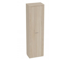 Одностворчатый шкаф с полками для гостиной Элана, цвет Бодега белая Одностворчатый шкаф с полками для гостиной Элана, цвет Бодега белая