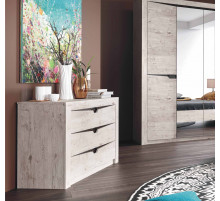 Комод для белья с тремя ящиками Соренто Комод для белья с тремя ящиками Соренто