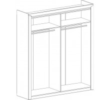 Шкаф для одежды четырехдверный Соренто Дуб стирлинг Шкаф для одежды четырехдверный Соренто Дуб стирлинг