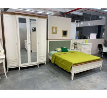 Двуспальная кровать Римини MUR-118-01/1 с мягкой вставкой Двуспальная кровать Римини MUR-118-01/1 с мягкой вставкой