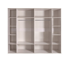 Шестистворчатый шкаф для одежды с зеркалом Rimini РМШ1/6 (латте) Шестистворчатый шкаф для одежды с зеркалом Rimini РМШ1/6 (латте)