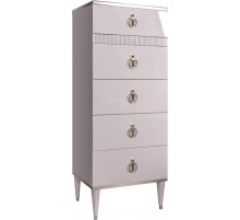 Комод узкий для белья с планкой Rimini Solo РМКМ-2 (s) (слоновая кость) Комод узкий для белья с планкой Rimini Solo РМКМ-2 (s) (слоновая кость)