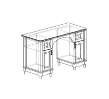 Письменный стол Прованс 410 Письменный стол Прованс 410