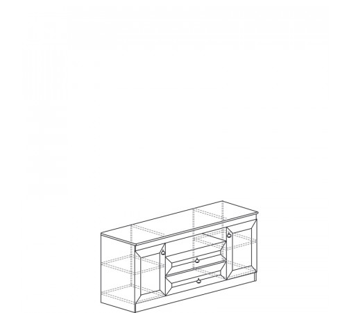 Тумба под телевизор Инна 608 светлая Тумба под телевизор Инна 608 светлая